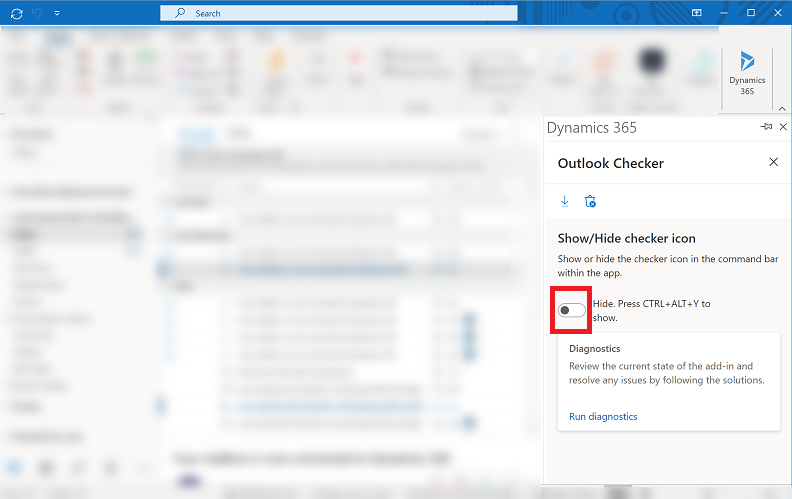 Outlook Checker 창