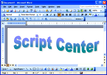 Microsoft Word