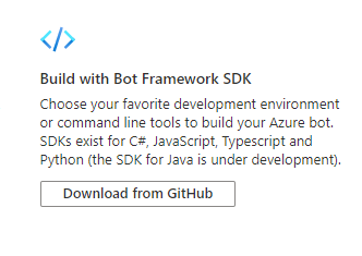 Tworzenie bota w zestawie SDK