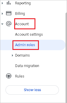 Administrator usługi G Suite