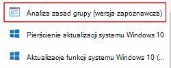 Zrzut ekranu przedstawiający przykładowy tag publicznej wersji zapoznawczej w centrum administracyjnym usługi Microsoft Intune i usłudze Microsoft Intune.