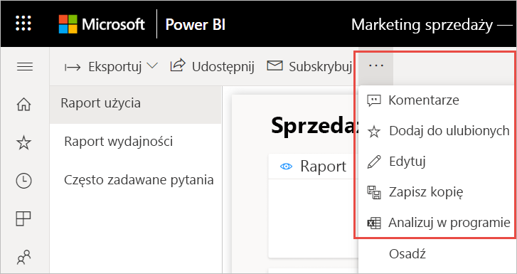 Zrzut ekranu przedstawiający analizowanie w programie Excel.