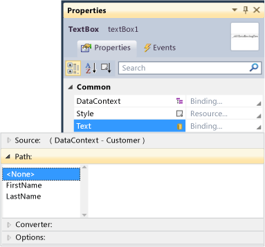 data binding builder