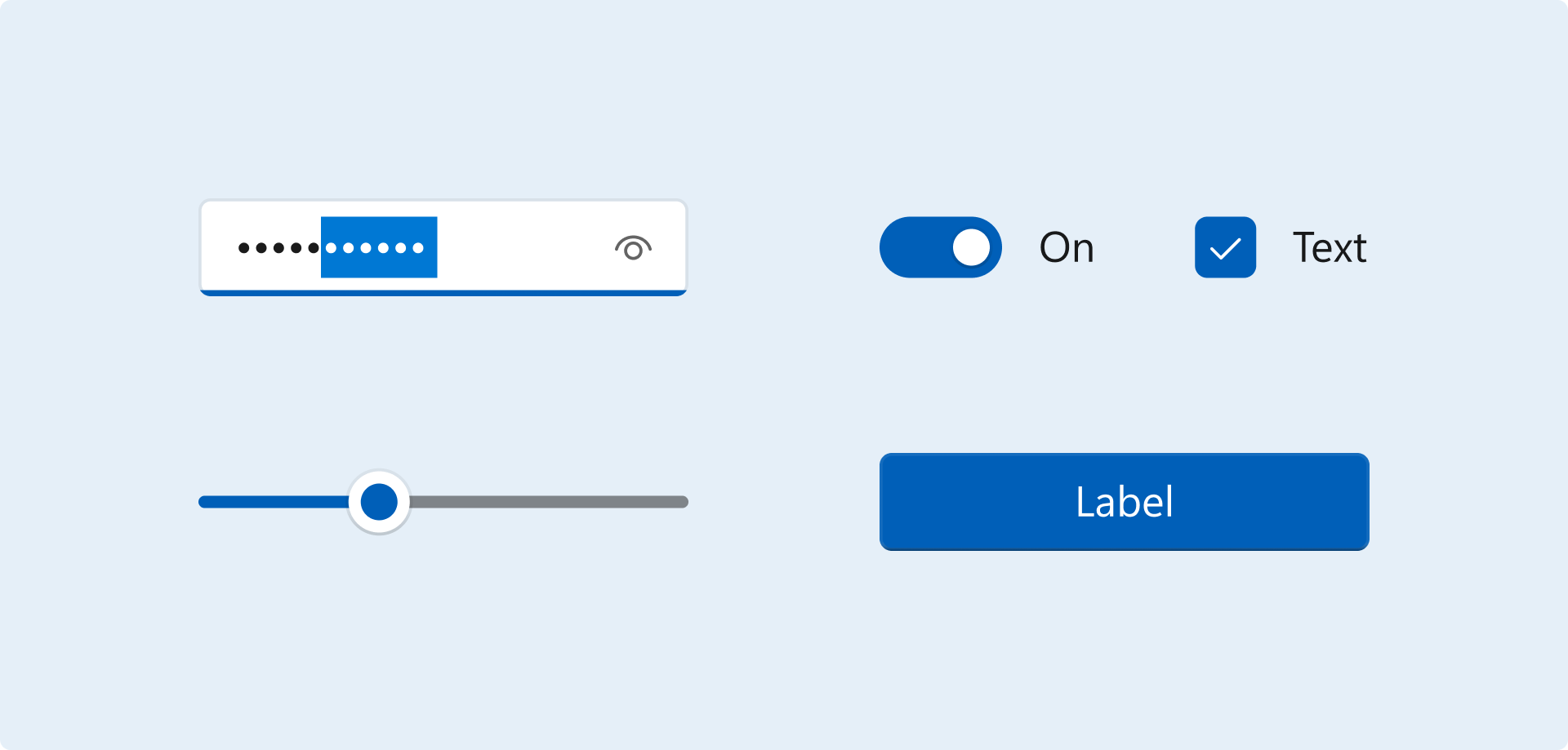 Controls and patterns