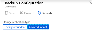 Screenshot shows how to select the storage configuration option.