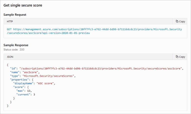 Como recuperar uma classificação de segurança individual por meio da API.