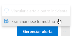 Exibir esta opção de formulário