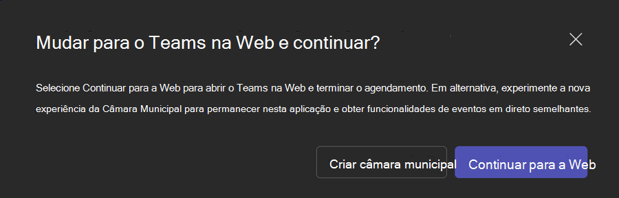 Captura de ecrã do tema de reunião da Contoso Education com o logótipo, a imagem e as cores da marca.