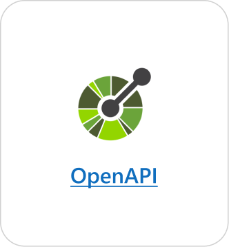 Captura de ecrã a mostrar o mosaico do ícone OpenAPI.