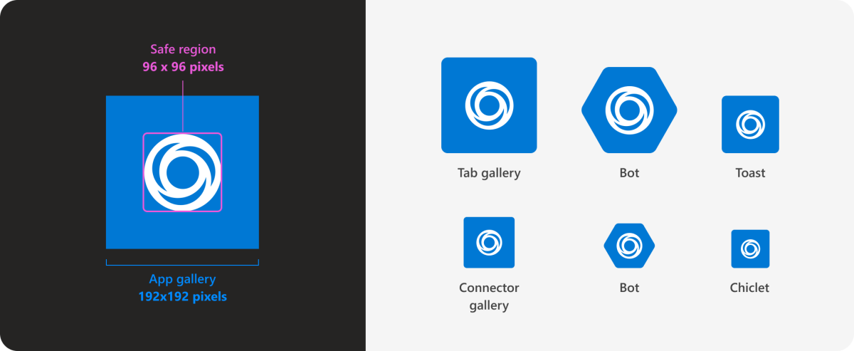 Teams de cores e diretrizes de design.