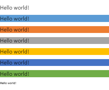 Aplicação de conteúdo em execução com tema do Office.