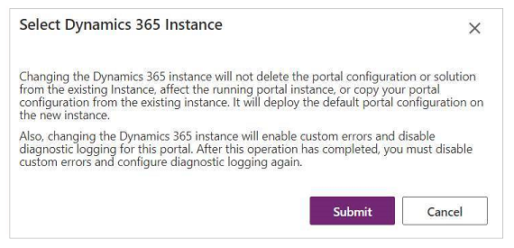 Enviar atualização da solução do Dynamics 365.