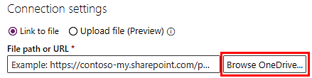 Captura de tela de Procurar OneDrive.