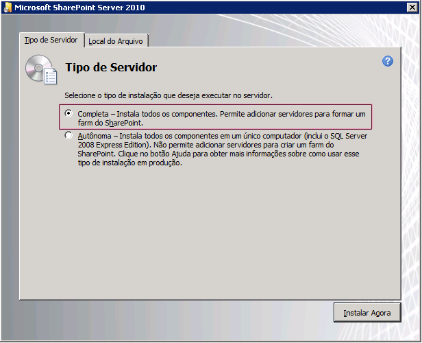 GMNI_SetupUI_SharePoint2010ServerType