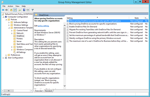 Políticas de Configuração do computador no Editor de gerenciamento de política de grupo