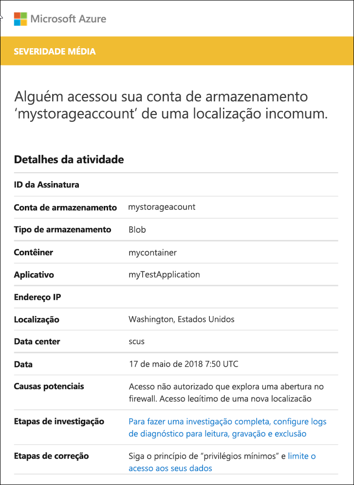 Screenshot showing security anomalies in Microsoft Defender for Security.