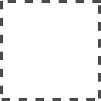 Rendering of a dashed square representing the Trust Boundary Box Element.