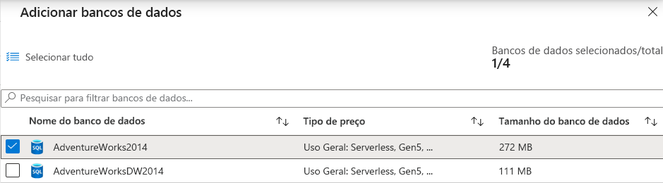 Elastic Pool database addition