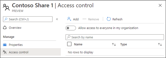 Uma captura de tela mostrando como configurar permissões para um compartilhamento de impressora.