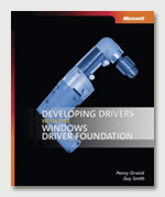 capa do desenvolvimento de drivers com o windows driver foundation book.