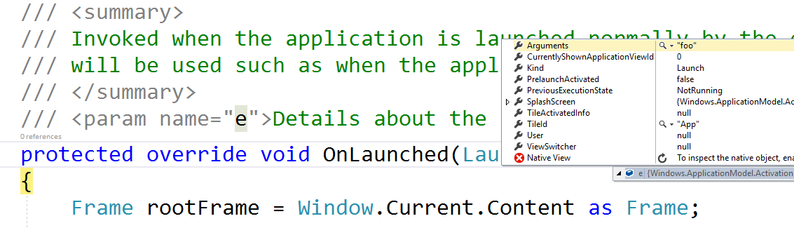 Captura de tela dos argumentos de linha de comando para C++ e JS.