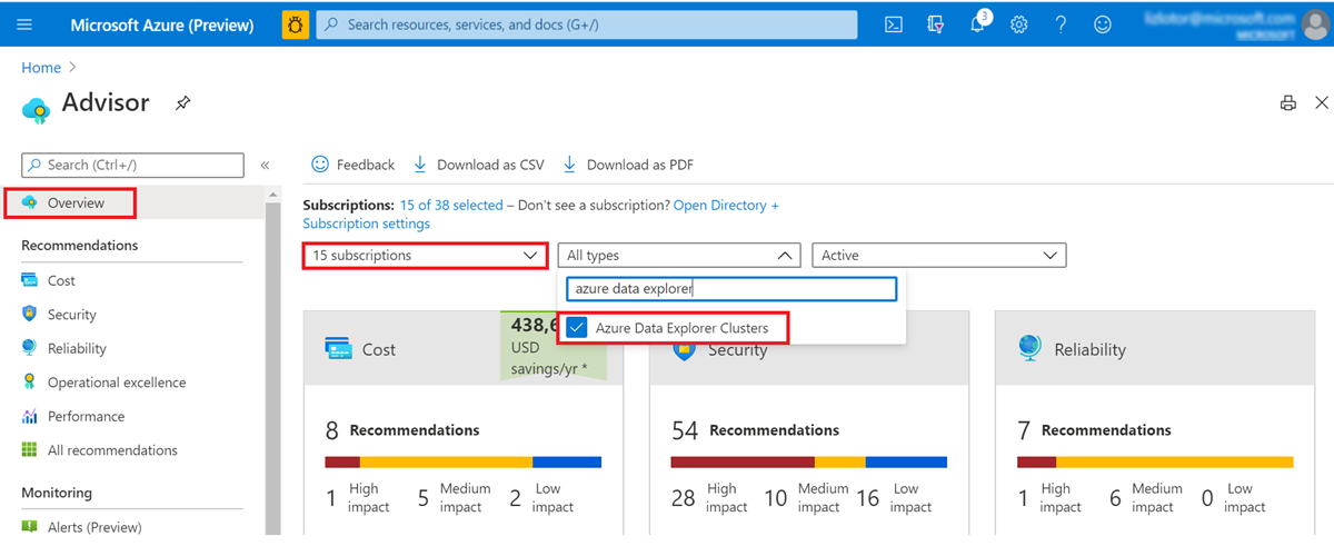 Recurso do Assistente do Azure.