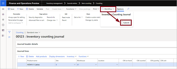 Submeter um jornal para aprovação.