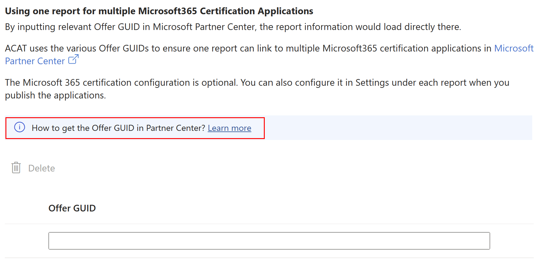 Configuração da Certificação do Microsoft 365