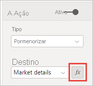 Screenshot of the Action pane, highlighting the Conditional formatting button.