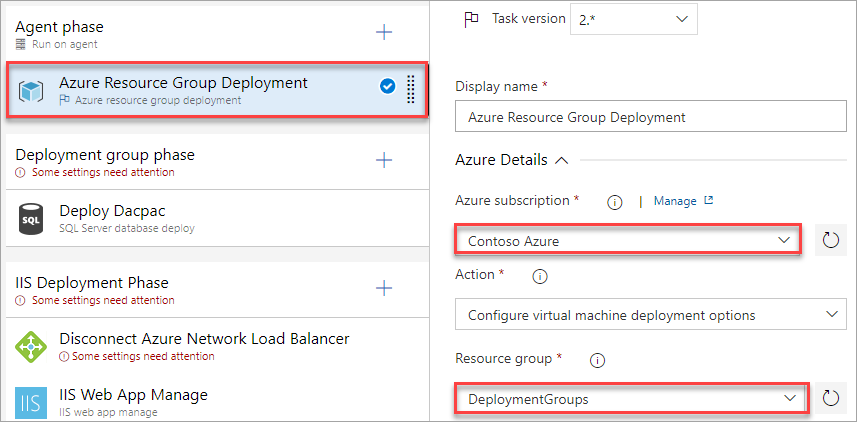 Создание подключения службы Azure