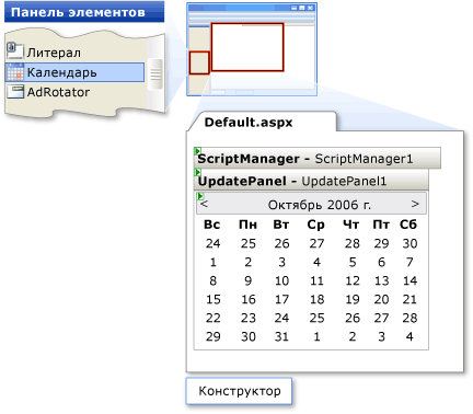 Урок UpdatePanel