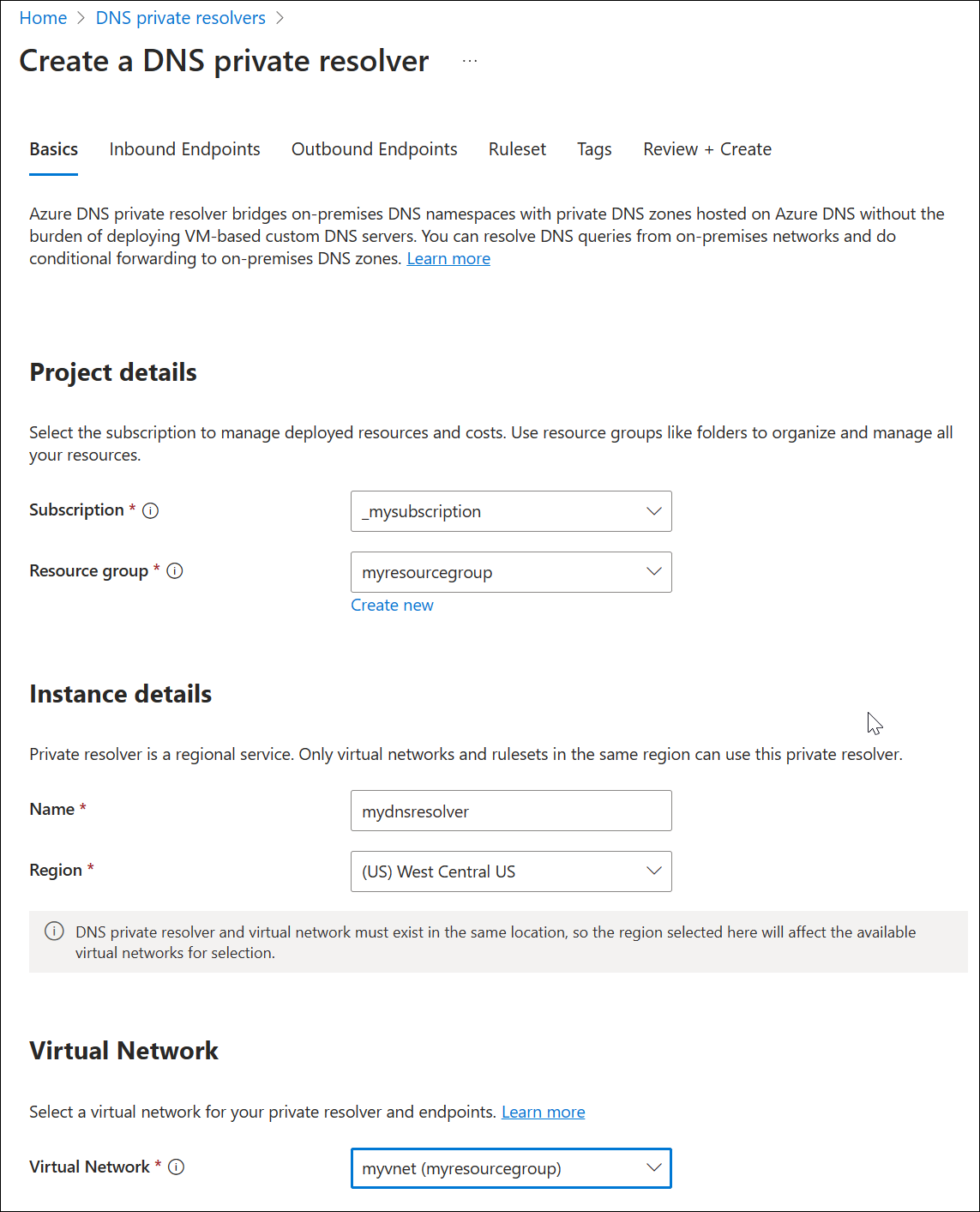 create resolver – grunderna