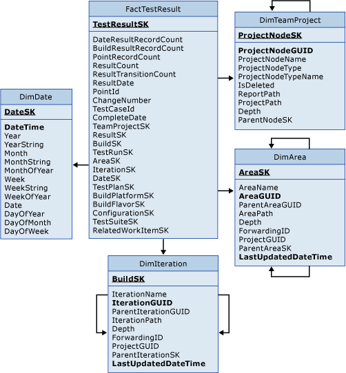 Fact Table for Test Results with Other