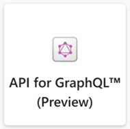 ภาพหน้าจอของไทล์ API ที่คุณเลือกเพื่อสร้างรายการ API ใหม่