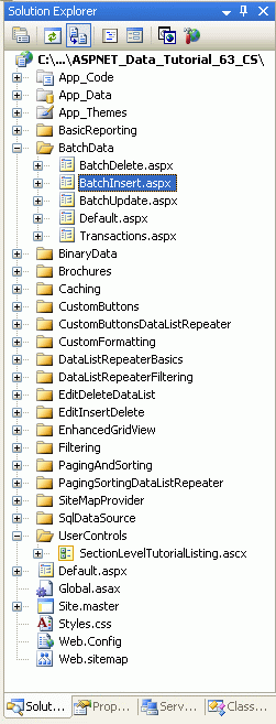 SqlDataSource ile İlgili Öğreticiler için ASP.NET Sayfaları Ekleme