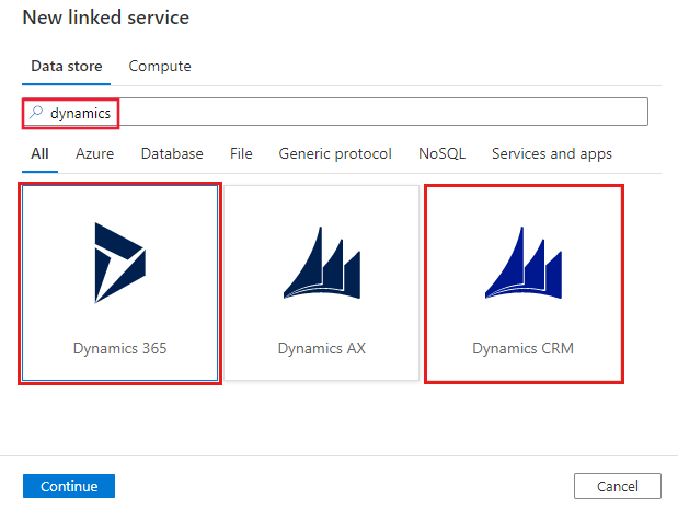 Dynamics 365 bağlayıcısının ekran görüntüsü.