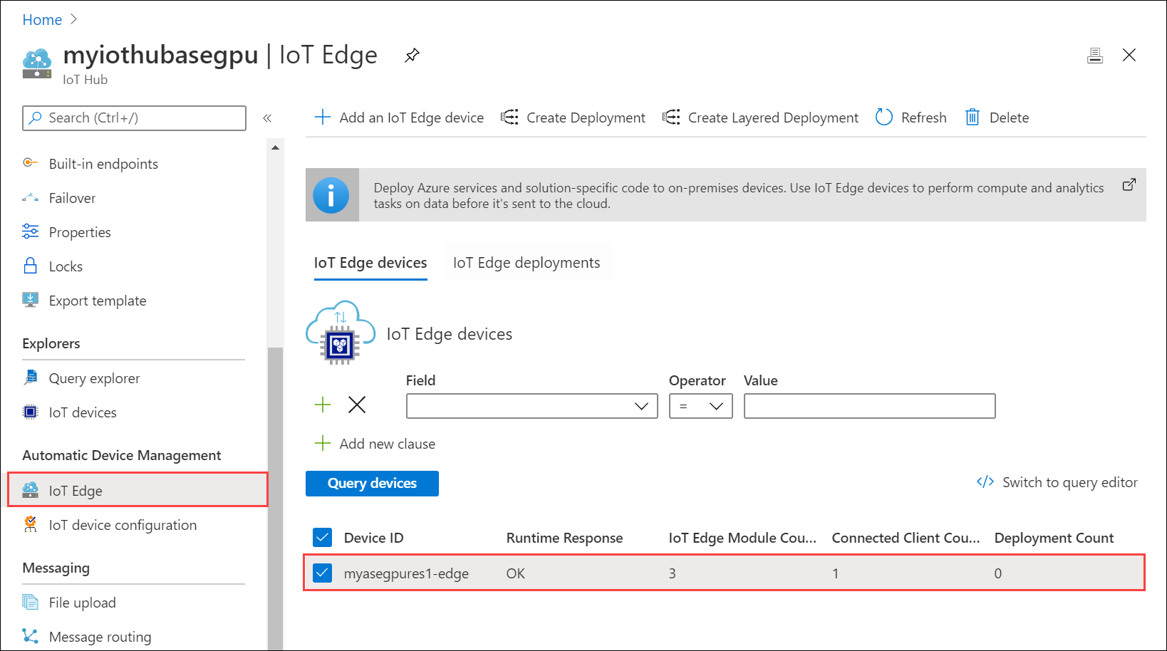 IoT Edge cihazı seçme