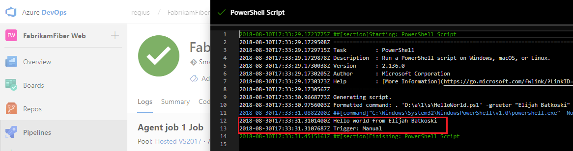 Özet PowerShell betik günlüğü oluşturma