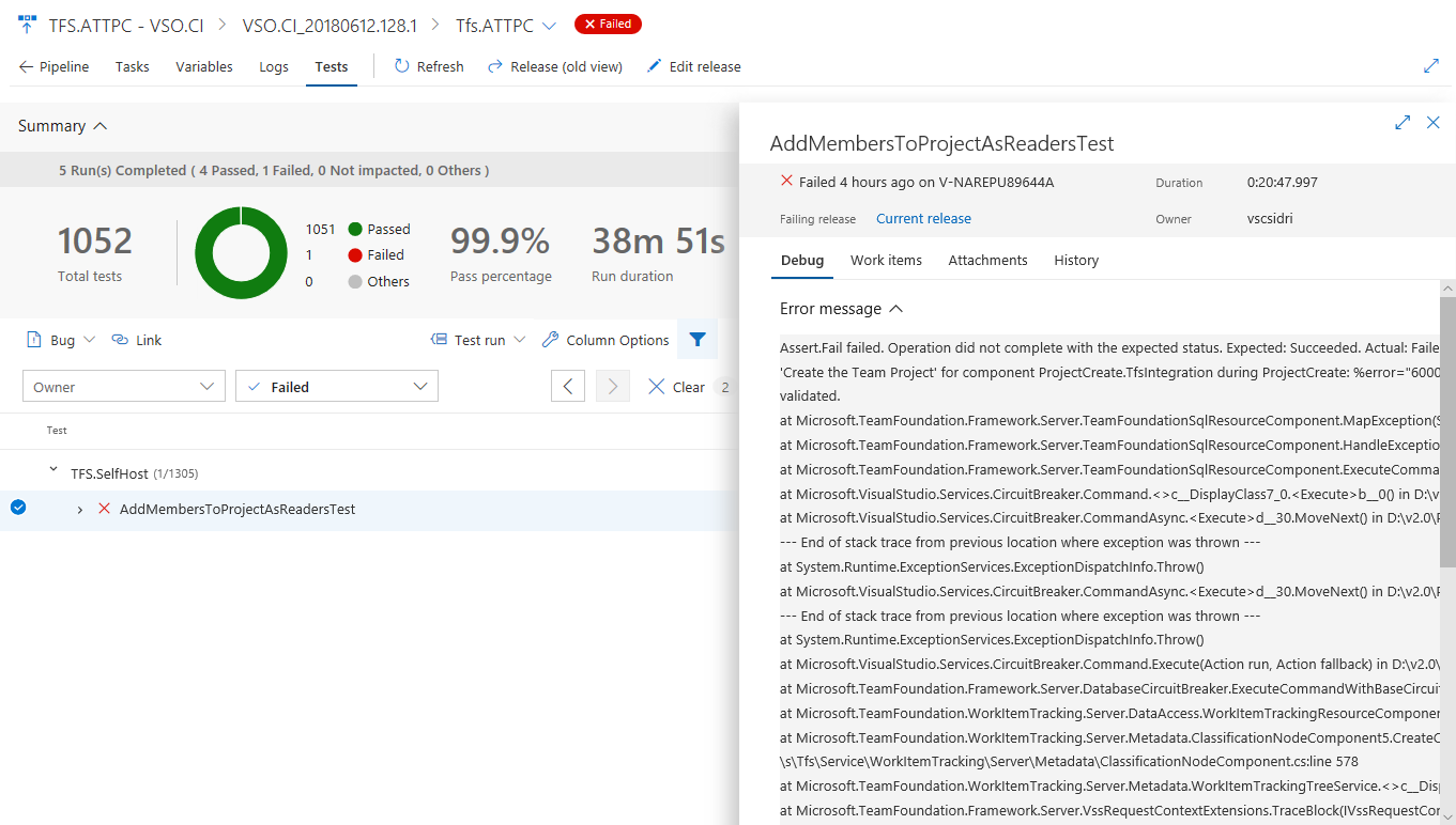 Yeni Test hub'ı