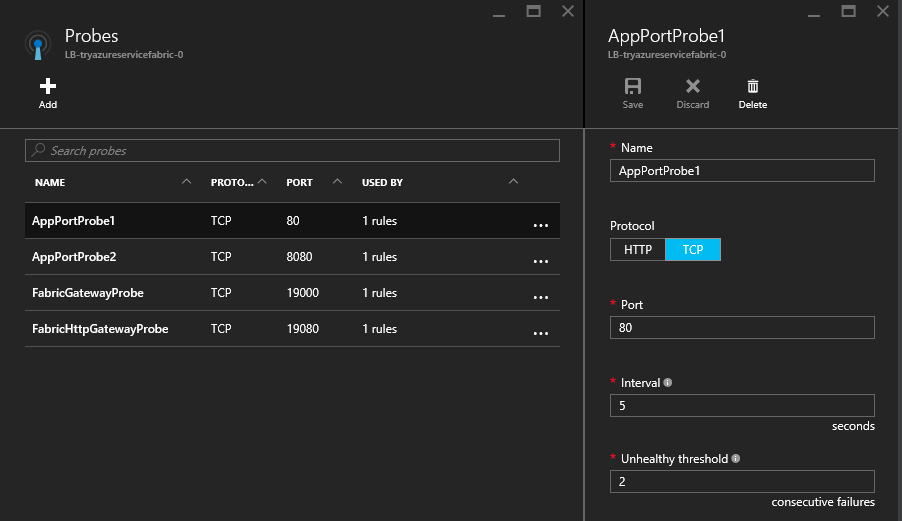 Azure Load Balancer'da trafiği iletme