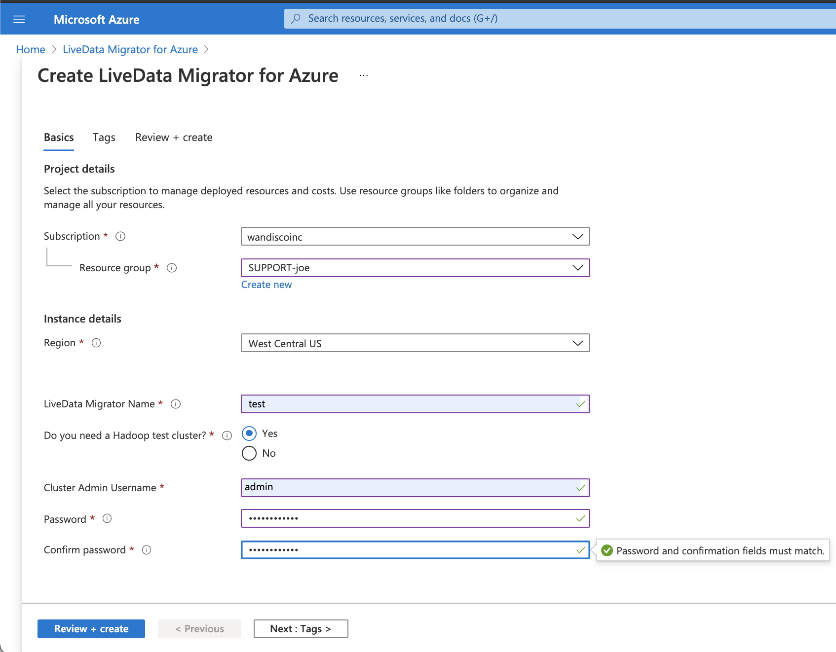 LiveData Migrator örneği oluşturma