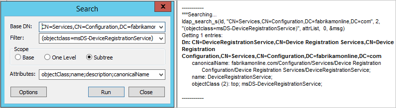 Troubleshoot, search for the duplicate objects