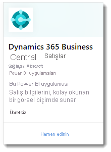 Screenshot shows Dynamic 365 Business Central - Sales web app.