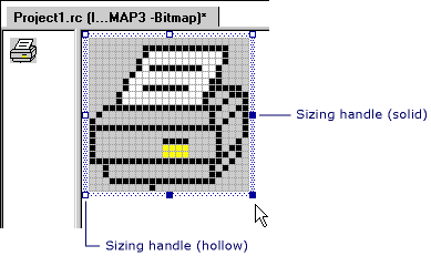 Sizing Handles