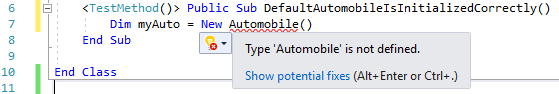 Visual Basic'te Hızlı Eylemler