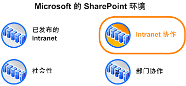 示意图显示 Microsoft 中的上下文环境