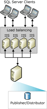 使用多个 IIS 服务器的