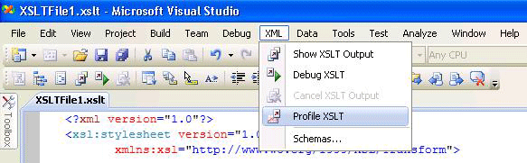 XSLT 探查器