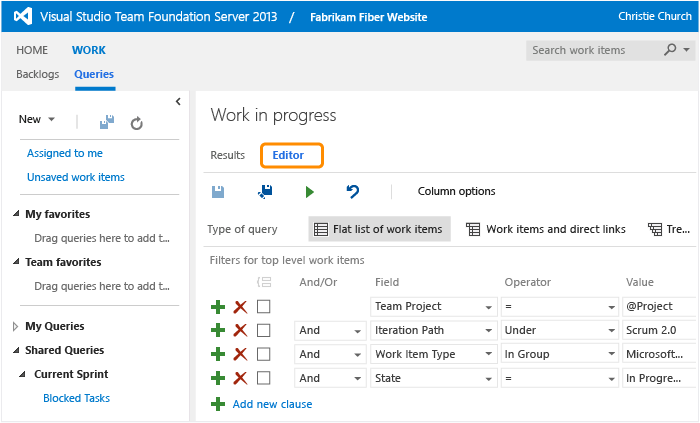 Query Editor