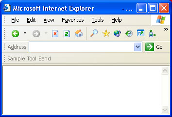 Screen shot of tool bands